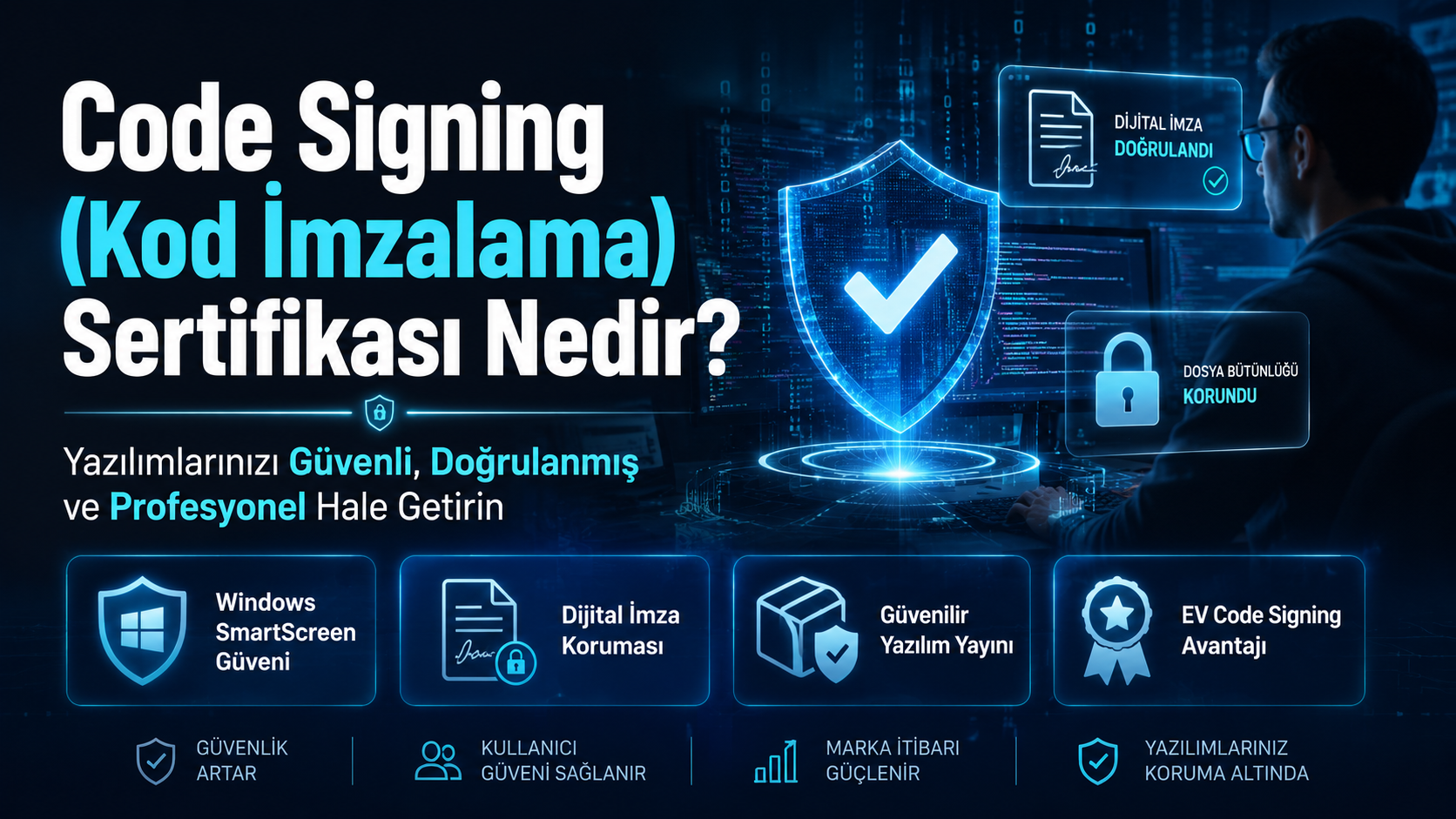 Code Signing (Kod İmzalama) Sertifikası Nedir?